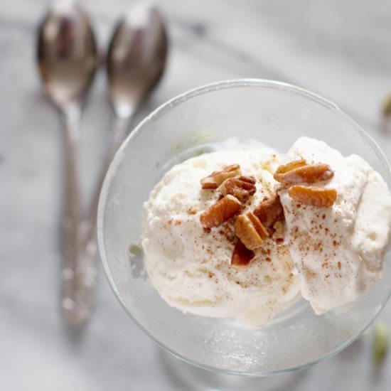 Vanilla Bean & Cardamom Ice Cream