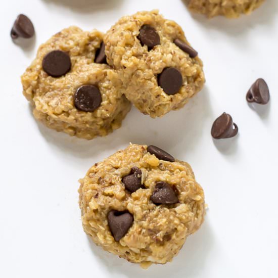 Peanut Butter No Bake Quinoa Cookie