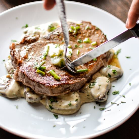 Grilled Ribeye Steak