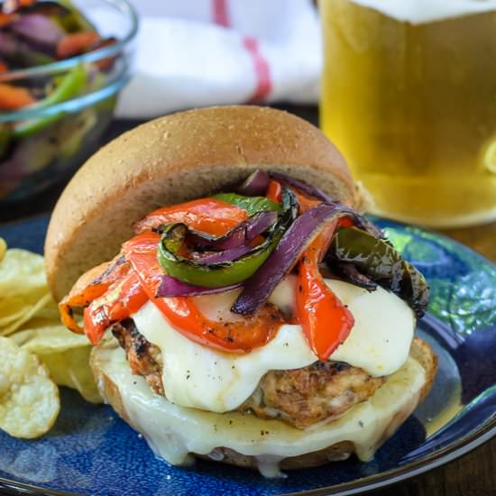 Italian Turkey Burgers