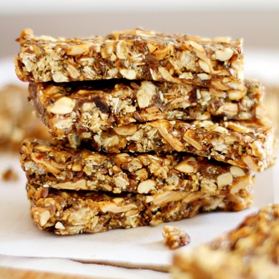 GF Apple Peanut Butter Granola Bars