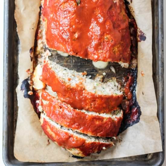 Low Carb Turkey Zucchini Meat Loaf