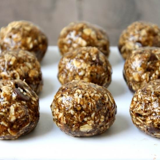 Espresso Chocolate Chip Energy Bites