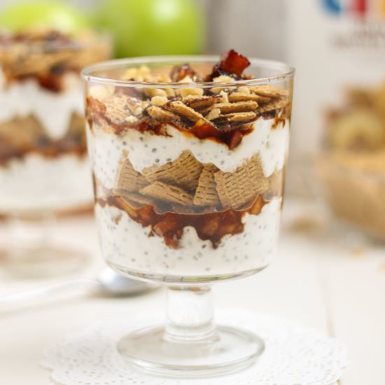 Apple Pie Breakfast Parfaits