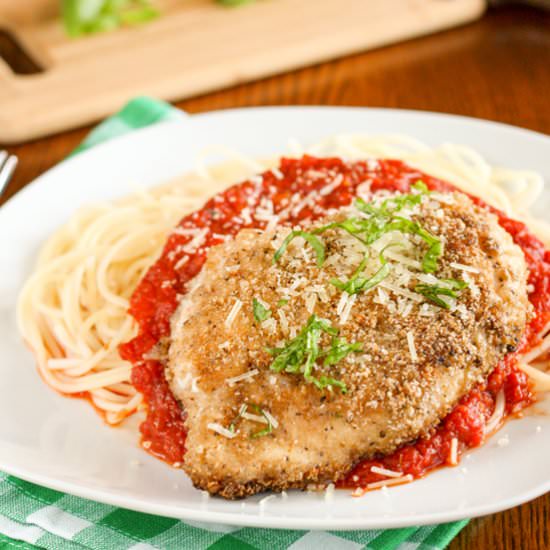 Gluten Free Chicken Parmesan