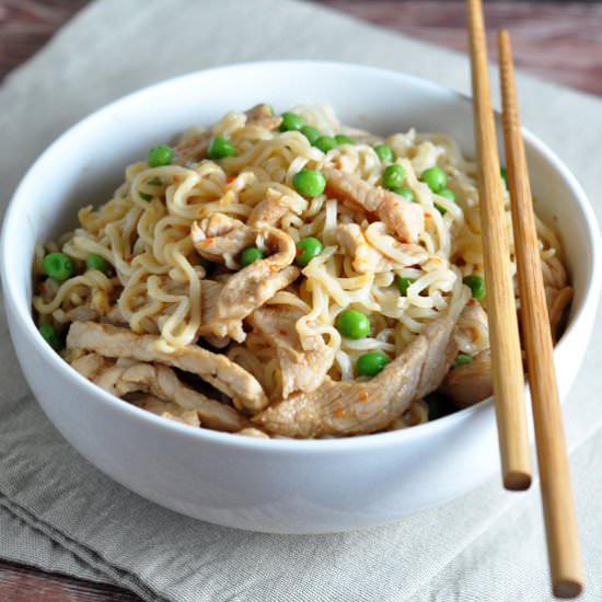 Ramen with Sweet and Sour Pork