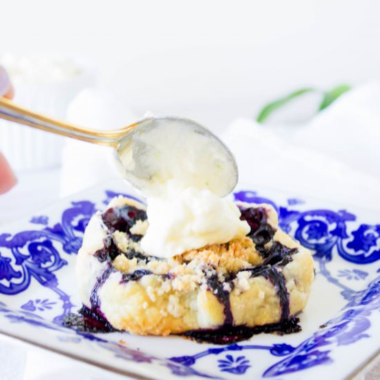 Mini Blueberry Galettes