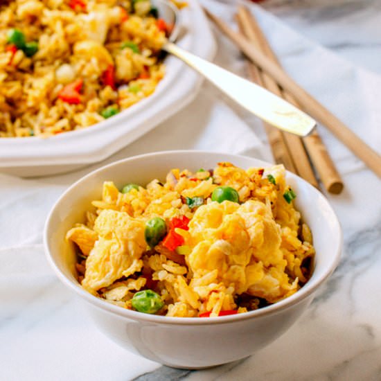 DOUBLE EGG FRIED RICE
