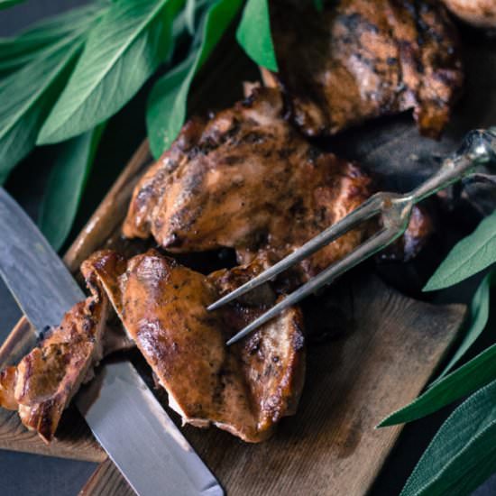 simple smoked chicken