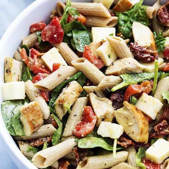 Chicken Penne Parmesan Salad