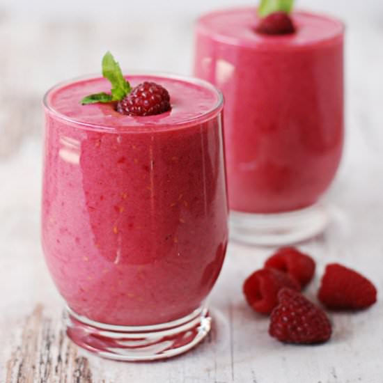 Raspberry smoothie