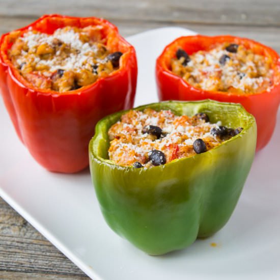 Mexican Stuffed Tilapia Peppers