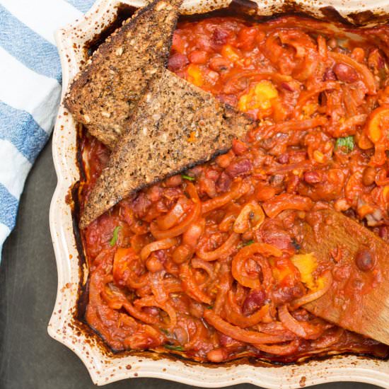 Ultimate homemade baked beans
