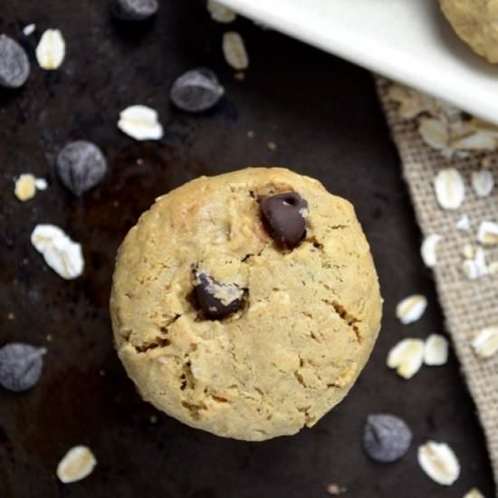Gf Almond Oatmeal Chocolate Cookies