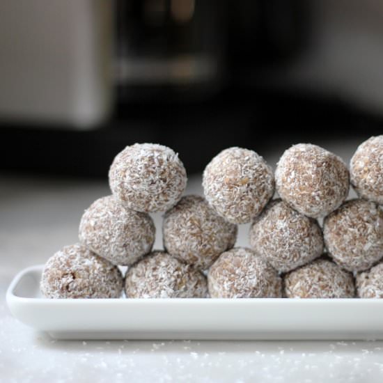 Coconut-Almond Butter Energy Bites