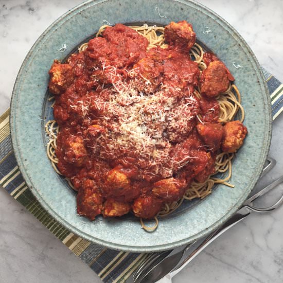 Spaghetti & Meatballs