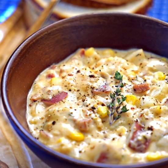 Chipotle Potato Corn Chowder