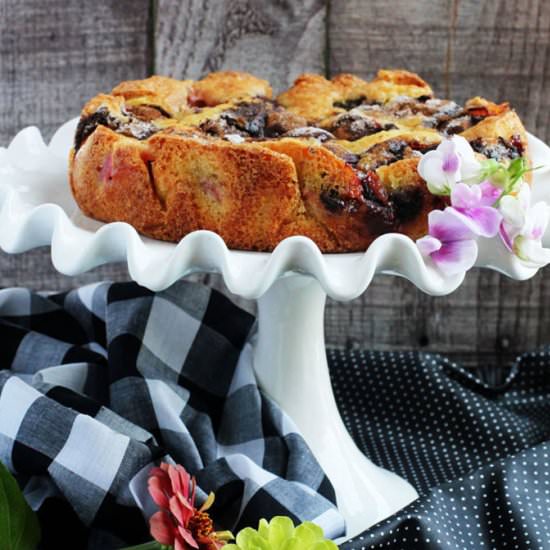 Marian Burros’ Plum Torte