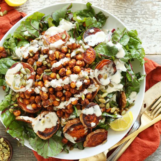 Sweet Potato & Chickpea Salad