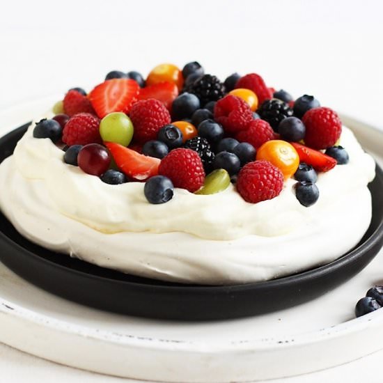 Summer Berry Pavlova