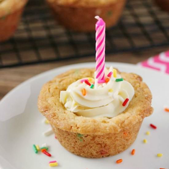 Birthday Cookie Cups