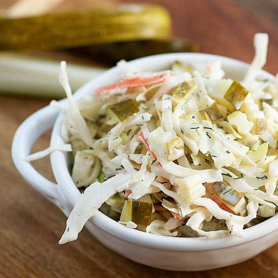 Dill Pickle Slaw