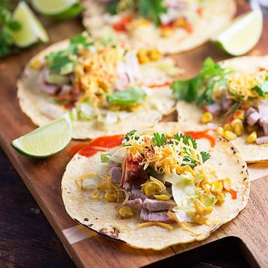 Mesquite Grilled Pork Tacos