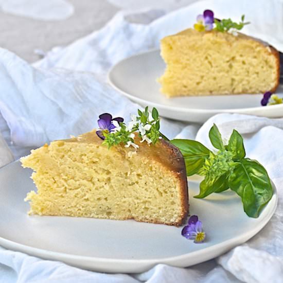 Lemon-Basil Cake