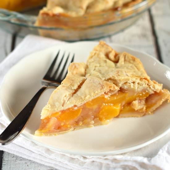 Perfect Peach Pie