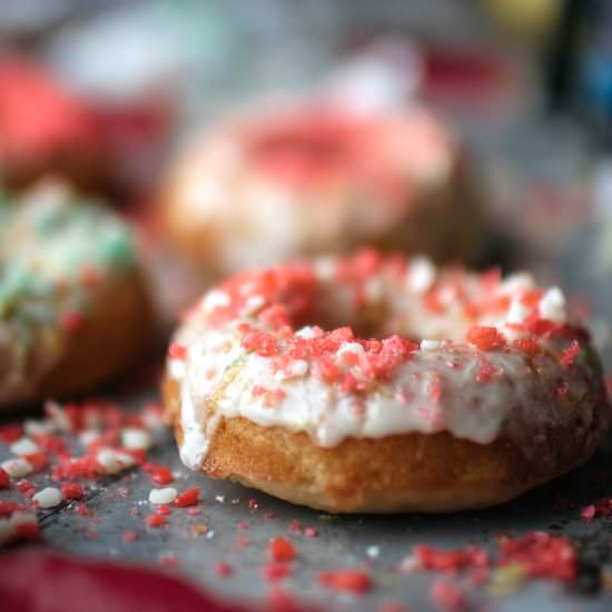 Lemon-Lime Glazed Donuts