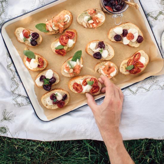Whiskey’d Mozzarella Toast