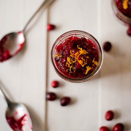Homemade Cranberry Sauce