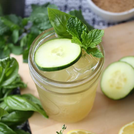 Moonshine Herb Cucumber Smash
