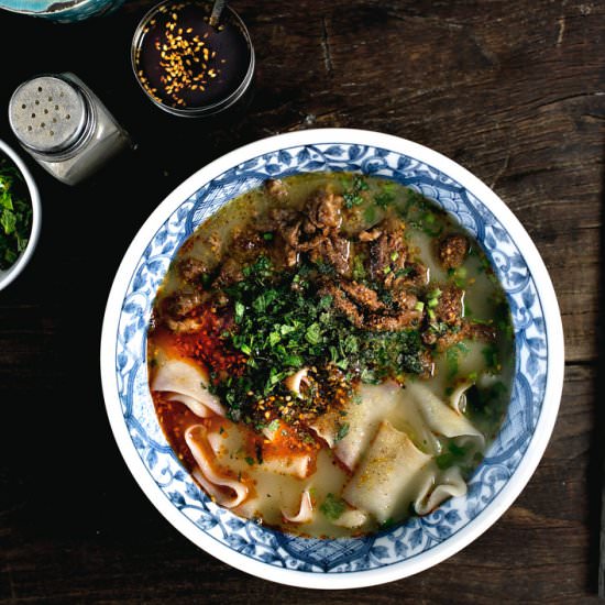 Cumin Lamb Noodle Soup