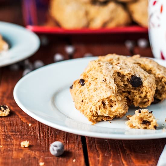 PB and Squash Scones