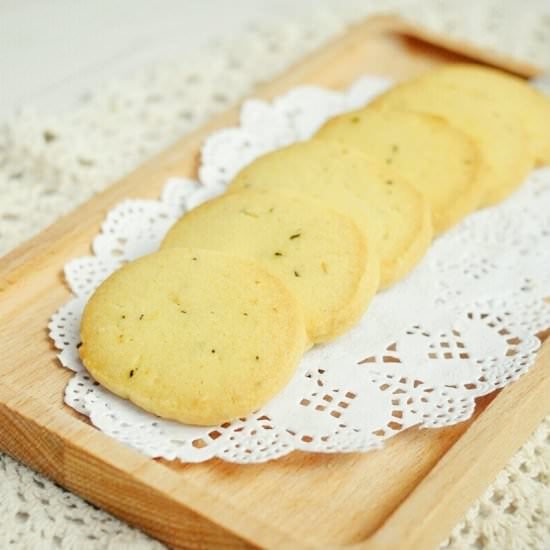 Lemon Black Tea Cookies
