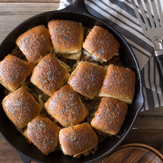 Party Bun Style Sloppy Joes
