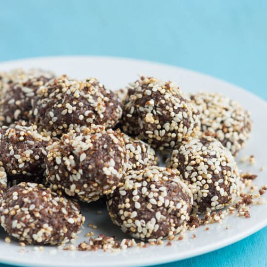 Chocolate Almond Butter Balls