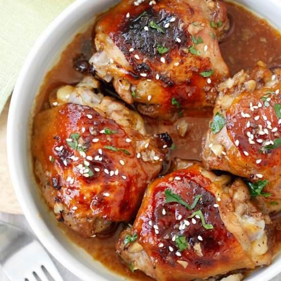 Baked Honey Soy Chicken