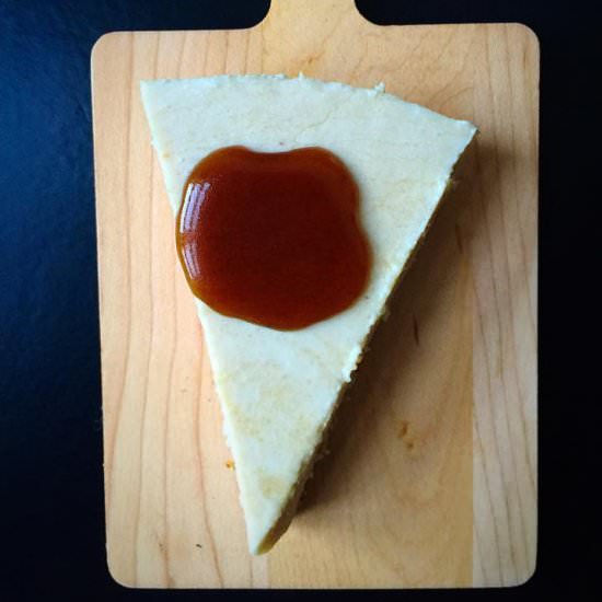 Vegan & GF Maple Caramel Cheesecake
