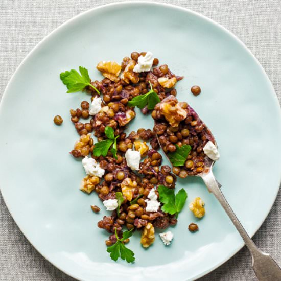 Warm Lentil Salad