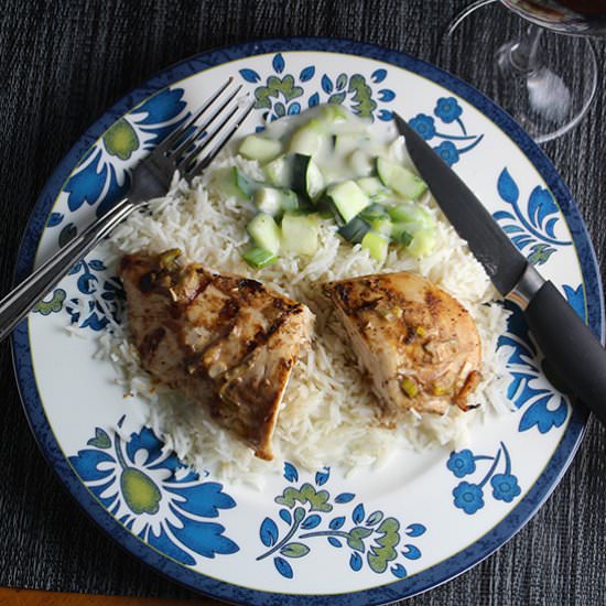 Grilled Tandoori Chicken