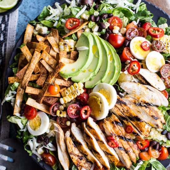 Healthy Mexican Chicken Cobb