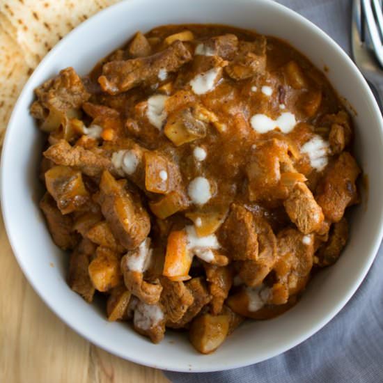 Beef Stroganoff
