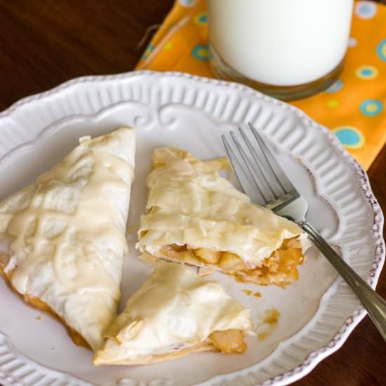 Easy Peach Turnovers