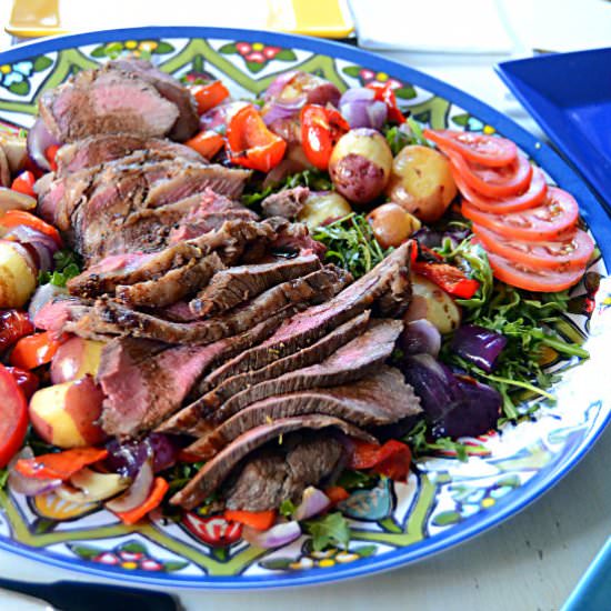 TriTip Salad Dinner