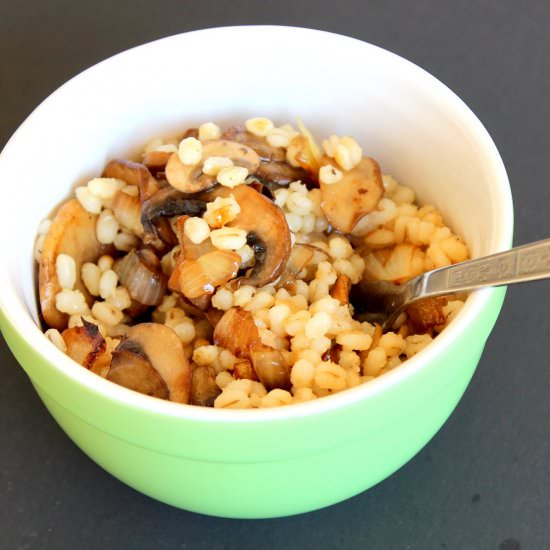 Barley and Mushrooms