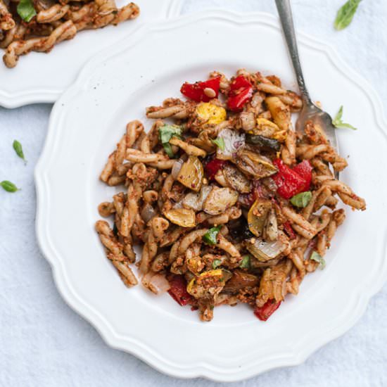 Sun-Dried Tomato Pesto Pasta