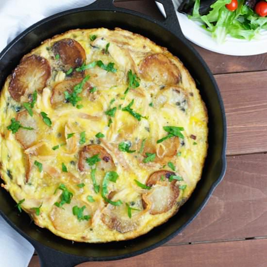 Spanish Style Tortilla with Chicken