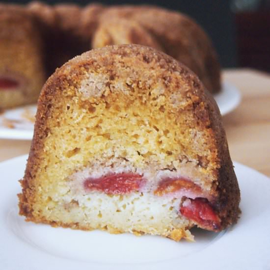 Sour Cherry Bundt Cake